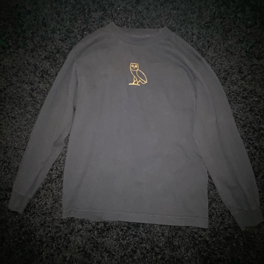 OVO shirt - gold owl, rarely worn, good condition